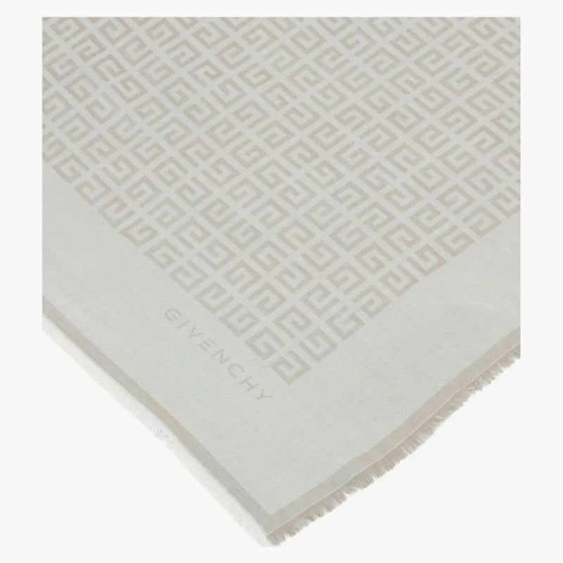 Givenchy 4G logo scialle grigio