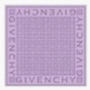 Givenchy 4G Logo Silk Scarf Lavender