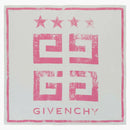 Givenchy 4G Logo Silk Scarf White/Pink