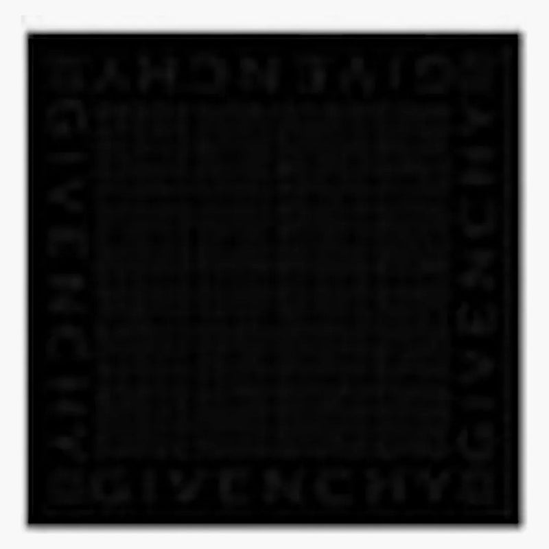 Givenchy 4g logotyp Silkesjal svart