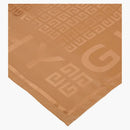 Givenchy 4G Logo Silk Scialle Camel