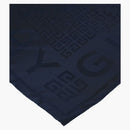 Givenchy 4G Logo Silk Shawl Navy