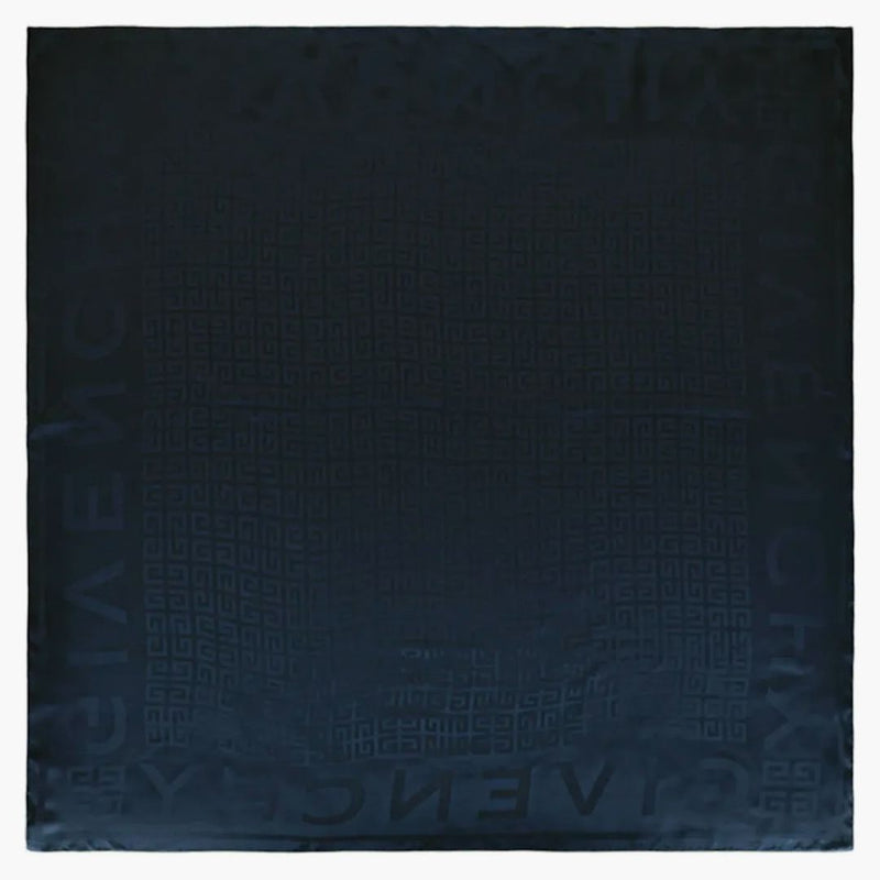 Givenchy 4G Logo Silk Shawl Navy