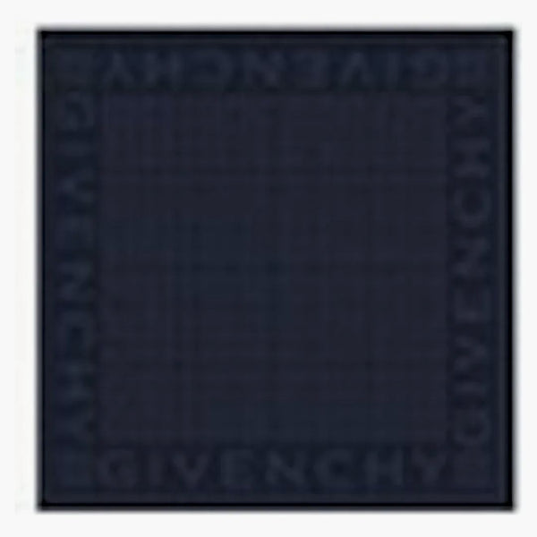 Givenchy 4G Logo Silk Shawl Navy