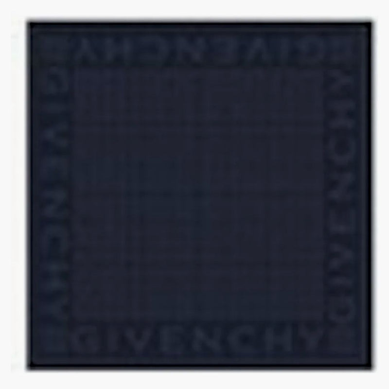 Givenchy 4G Logo Silk Shawl Navy