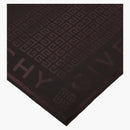 Givenchy 4G Oblong Silk Scarf Dark Brown