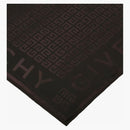 Givenchy 4G Oblong Silk Scarf Dark Brown