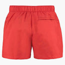 Givenchy 4g Plaque Swim Shorts Red