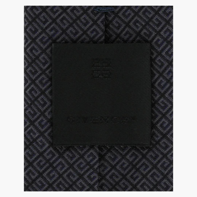 Givenchy 4G Silk Tie Black/Navy