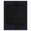 Givenchy 4G Silk Tie granatowe/niebieskie