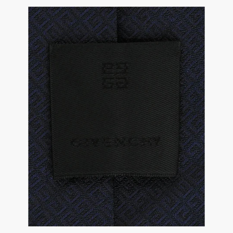 Givenchy 4G Silk Tie Navy/Blue