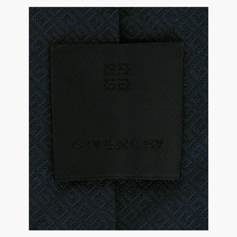Givenchy 4G Silk Tie Navy/Blue