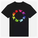 T-shirt del logo Givenchy Circle Black