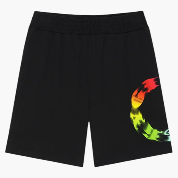 Givenchy Circle Stampa Bermuda Shorts Black