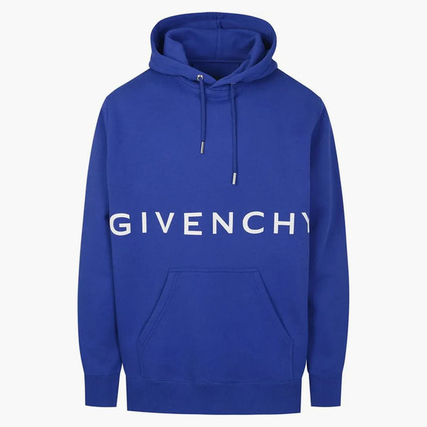 Givenchy Classic Classic Fit Hoodie Ocean Blue Blue