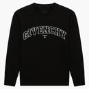 Givenchy College Slim Fit Crewneck Sweatshirt Black