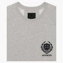 Givenchy Crest Slim Fit Sweatshirt Gray