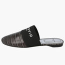 Givenchy Croc in rilievo Bedford Mules Storm Grey (Women's)