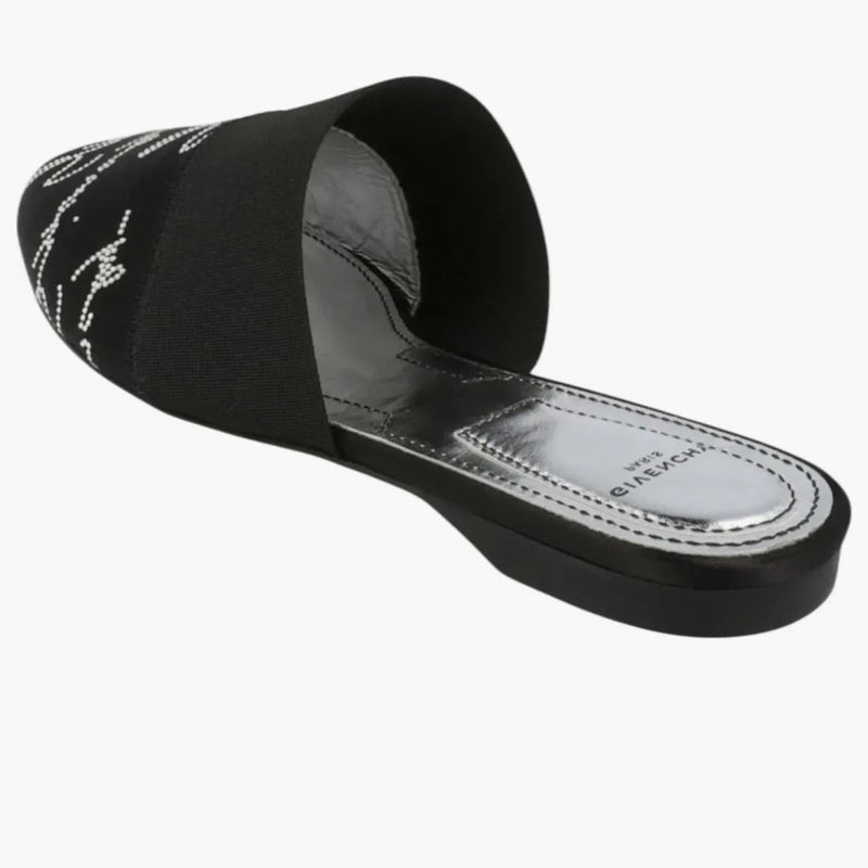 Givenchy Crystal abbellito Bedford Mules Black (Women's)