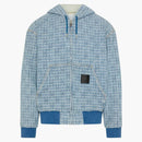 Givenchy Denim Hooded Jacket Blue