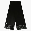 Givenchy Diagonal Logo Evening Scarf Black