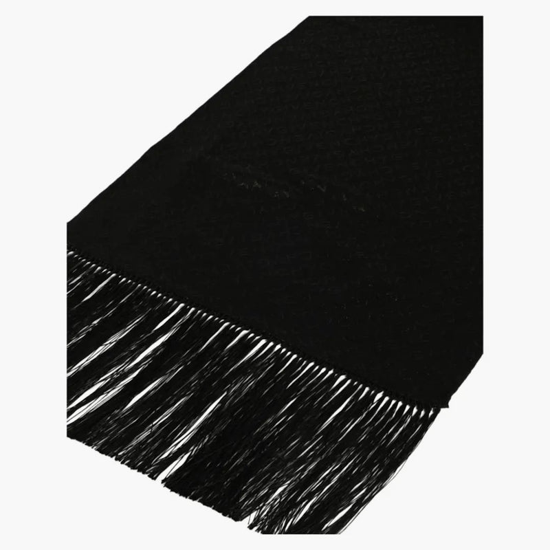 GIVCHY Diagonale Logo Scera Scarf Black