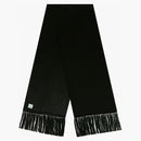 Givenchy Diagonal Logo Evening Scarf Black