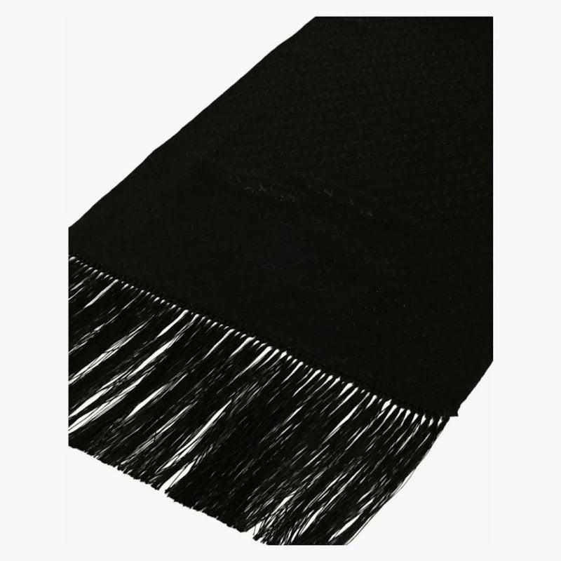 GIVCHY Diagonale Logo Scera Scarf Black
