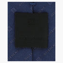Givenchy Diagonal Logo Silk Tie Navy