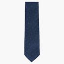 Givenchy Diagonal Logo Silk Tie Navy
