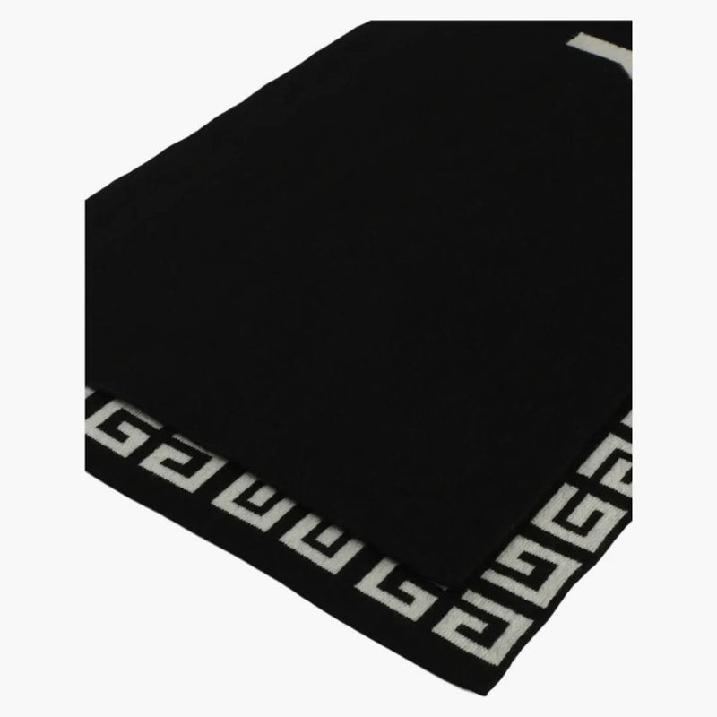 Givenchy Double Face 4G Logo Scarf Black/White