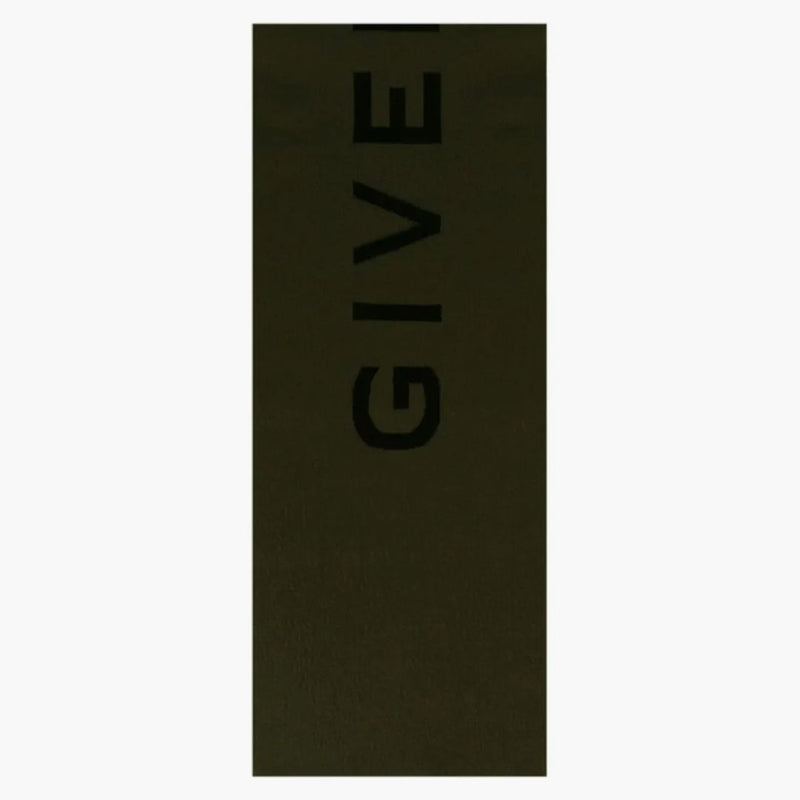 Givenchy Double Face 4G Scarf Black/Kaki