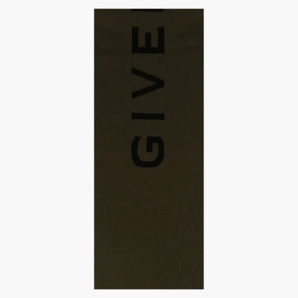 Givenchy Double Face 4G Scarf Black/Kaki