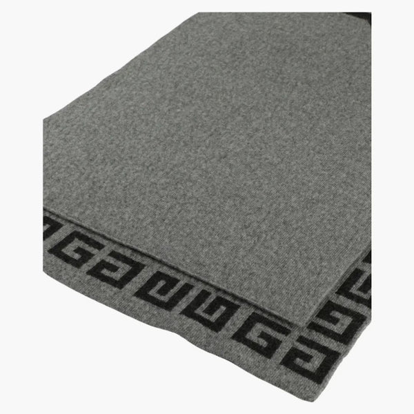 Givenchy Double Face Logo Scarf Grey/Multi