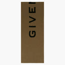 Givenchy Double Face Logo Scarf Habana/Negro