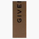 Givenchy Double Face Logo Scarf Habana/Negro