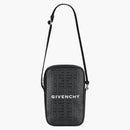 Givenchy Embossed Logo Vertical Bag Small Black/White