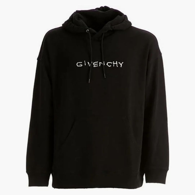 Givenchy ricamato a logo imperfetto nero