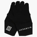 Givenchy Embroidered Logo Gloves Black/White