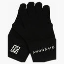 Givenchy Embroidered Logo Gloves Black/White