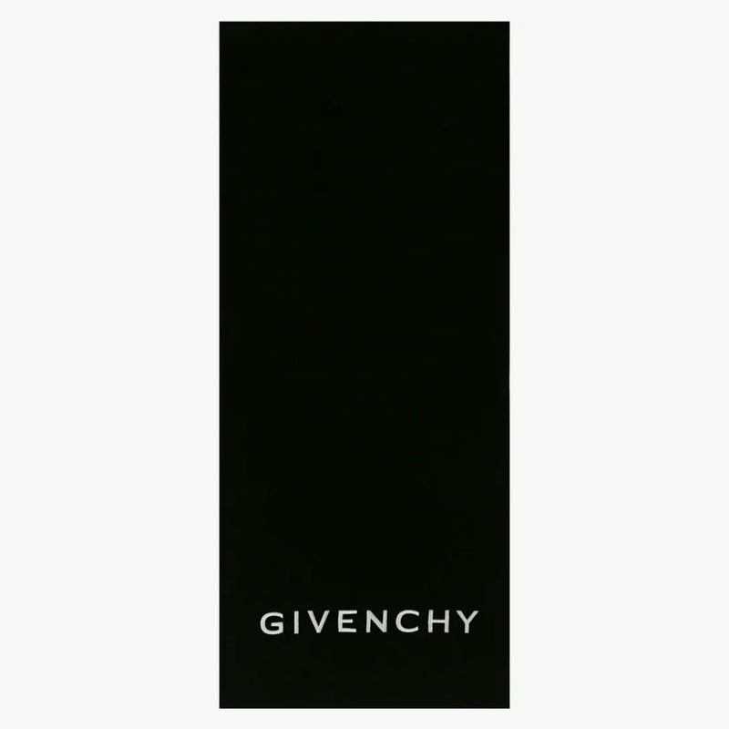 Logo ricamato Givenchy Scarf nero/bianco