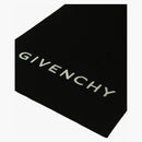 Givenchy Embroidered Logo Scarf Black/White