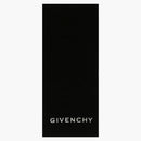 Givenchy Embroidered Logo Scarf Black/White