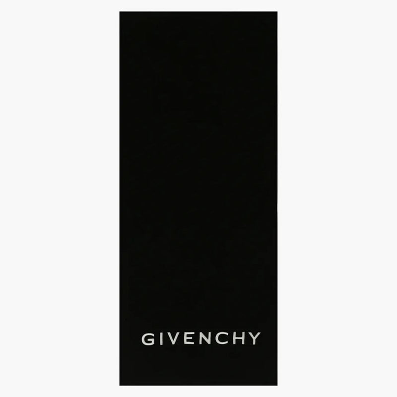 Logo ricamato Givenchy Scarf nero/bianco