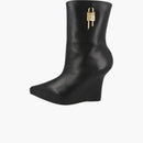 Stivali a cuneo in pelle G-Lock Givenchy Black (donne)