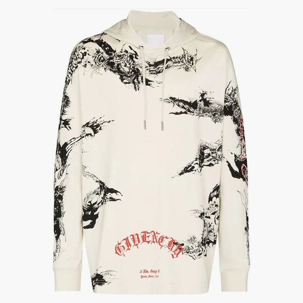 Con cappuccio di grandi dimensioni di Givenchy Gothic