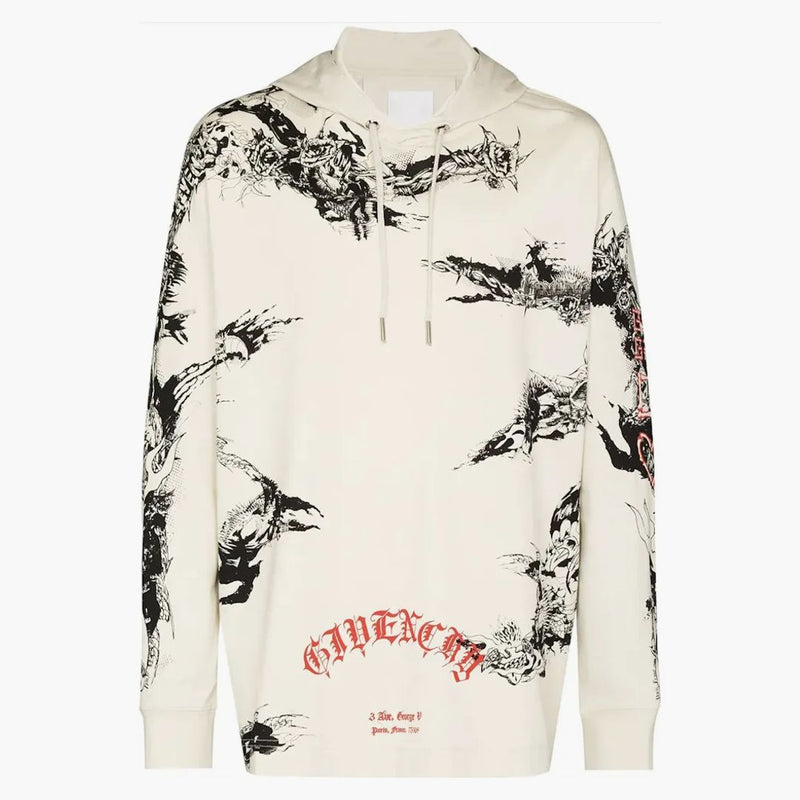 Con cappuccio di grandi dimensioni di Givenchy Gothic