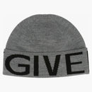 Givenchy Jacquard logo beanie negro
