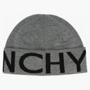 Givenchy Jacquard logo beanie negro