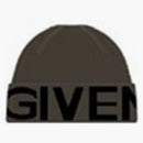 Givenchy Jacquard logo beanie negro